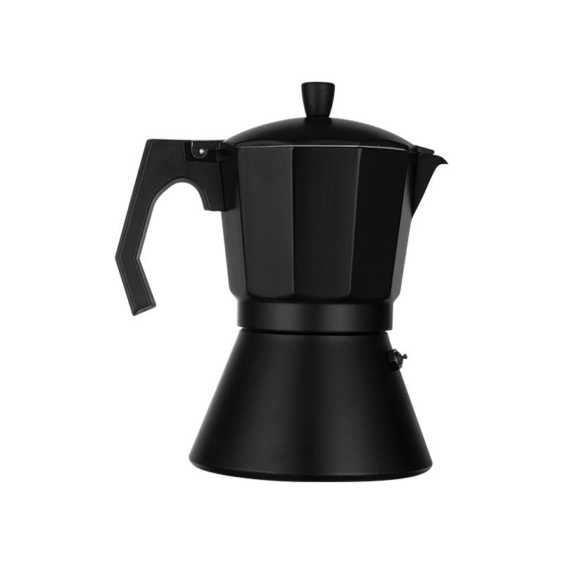 Italian Aluminum Moka Coffee Pot for Home Brewing